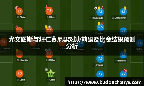 尤文图斯与拜仁慕尼黑对决前瞻及比赛结果预测分析
